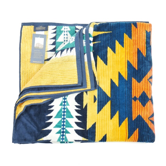 Set of 4 Pendleton Oversized Beach Spa Bath Towels - Picture 8 of 9